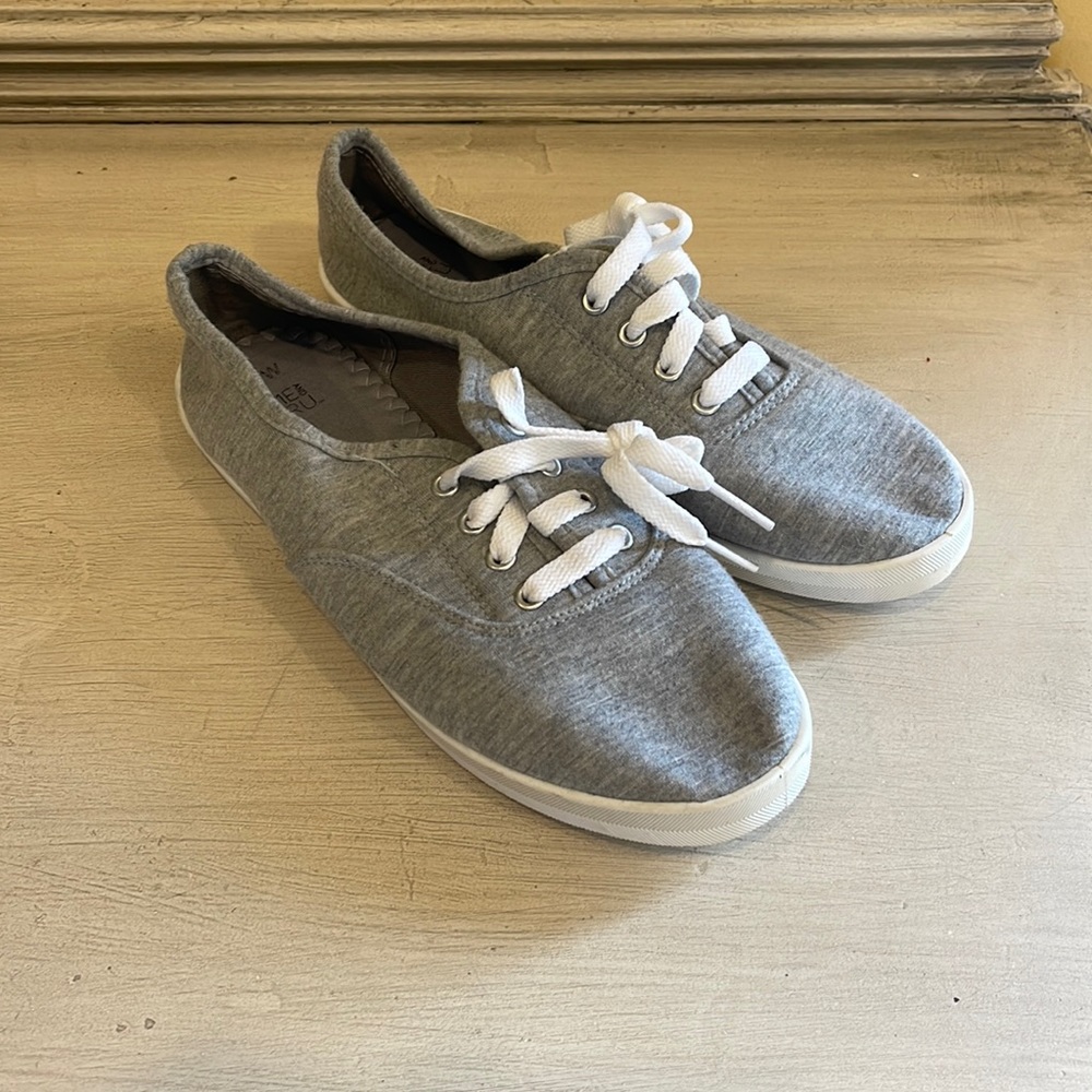 Time and Tru Grey Sneakers Size 8